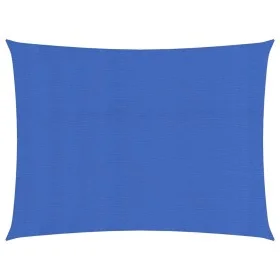 Toldo de vela rectangular HDPE azul 160 g/m² 3x4 m de , Sombrillas - Ref: Foro24-311512, Precio: 32,74 €, Descuento: %