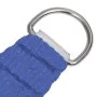 Rectangular blue HDPE sail shade 160 g/m² 4x6 m by , Umbrellas - Ref: Foro24-311519, Price: 51,61 €, Discount: %