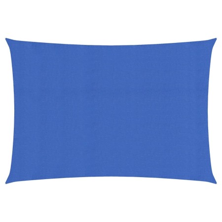 Toldo de vela rectangular HDPE azul 160 g/m² 6x8 m de , Sombrillas - Ref: Foro24-311525, Precio: 89,71 €, Descuento: %