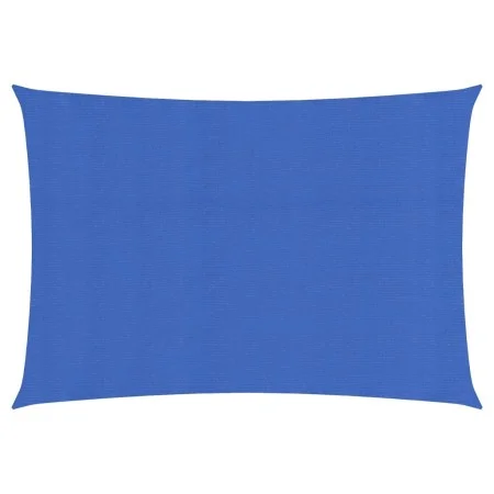 Toldo de vela rectangular HDPE azul 160 g/m² 6x8 m de , Sombrillas - Ref: Foro24-311525, Precio: 87,31 €, Descuento: %