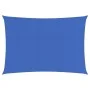 Toldo de vela rectangular HDPE azul 160 g/m² 6x8 m de , Sombrillas - Ref: Foro24-311525, Precio: 87,31 €, Descuento: %