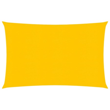 Toldo de vela rectangular HDPE amarillo 160 g/m² 4x5 m de , Sombrillas - Ref: Foro24-311573, Precio: 46,52 €, Descuento: %