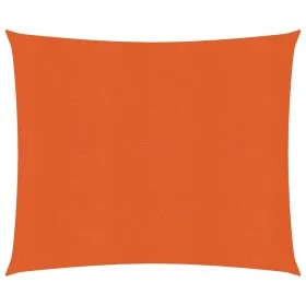 Toldo de vela cuadrado HDPE naranja 160 g/m² 4x4 m de , Sombrillas - Ref: Foro24-311661, Precio: 39,24 €, Descuento: %