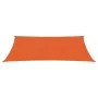 Toldo de vela rectangular HDPE naranja 160 g/m² 3x6m de , Sombrillas - Ref: Foro24-311680, Precio: 42,50 €, Descuento: %