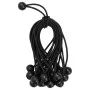 Cuerdas elásticas con bolas 25 unidades 21 x 0,5 cm de , Accesorios para tiendas de campaña - Ref: Foro24-4008138, Precio: 16...