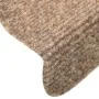 Alfombrilla autoadhesiva de escalera 15 uds 65x21x4 cm marrón de vidaXL, Alfombrillas para escalones - Ref: Foro24-322355, Pr...