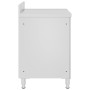 Mesa de trabajo comercial mueble acero inoxidable 60x60x96 cm de vidaXL, Restauración - Ref: Foro24-147229, Precio: 240,52 €,...
