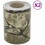 Pantallas de privacidad jardín 2 uds PVC piedra gris 35x0,19 m de , Paneles de vallas - Ref: Foro24-3294933, Precio: 70,97 €,...
