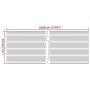 Pantallas de privacidad jardín 4 uds PVC mármol gris 35x0,19 m de , Paneles de vallas - Ref: Foro24-3294938, Precio: 121,48 €...