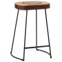 Taburetes de bar 2 uds marrón oscuro 41x29x62 cm de , Taburetes de cocina - Ref: Foro24-358926, Precio: 65,81 €, Descuento: %