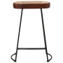 Taburetes de bar 2 uds marrón oscuro 41x29x62 cm de , Taburetes de cocina - Ref: Foro24-358926, Precio: 65,81 €, Descuento: %