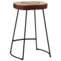 Taburetes de bar 2 uds marrón oscuro 41x29x62 cm de , Taburetes de cocina - Ref: Foro24-358926, Precio: 65,81 €, Descuento: %