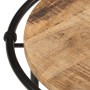 Mesas apilables 3 piezas madera maciza de mango rugosa de , Mesas auxiliares - Ref: Foro24-358930, Precio: 83,43 €, Descuento: %