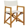 Sillas de jardín plegables 4 unidades tela blanco crema de , Sillas de jardín - Ref: Foro24-3208916, Precio: 318,96 €, Descue...