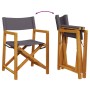 Sillas de comedor 2 unidades tela gris oscuro de , Sillas de jardín - Ref: Foro24-365838, Precio: 110,76 €, Descuento: %