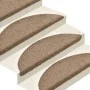 Alfombrilla autoadhesiva de escalera 15 uds 56x17x3 cm crema de vidaXL, Alfombrillas para escalones - Ref: Foro24-322354, Pre...