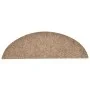 Alfombrilla autoadhesiva de escalera 15 uds 56x17x3 cm crema de vidaXL, Alfombrillas para escalones - Ref: Foro24-322354, Pre...