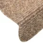Alfombrilla autoadhesiva de escalera 15 uds 56x17x3 cm crema de vidaXL, Alfombrillas para escalones - Ref: Foro24-322354, Pre...