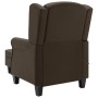 Sillón de masaje con reposapiés tela marrón de vidaXL, Sillones de masaje eléctricos - Ref: Foro24-320165, Precio: 256,80 €, ...