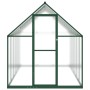 Invernadero con marco base aluminio verde 334x169x195 cm de , Invernaderos - Ref: Foro24-3266327, Precio: 622,35 €, Descuento: %