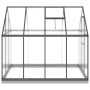 Invernadero con marco base aluminio antracita 224x169x202 cm de , Invernaderos - Ref: Foro24-3266325, Precio: 518,51 €, Descu...