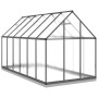 Invernadero con marco base aluminio antracita 334x169x202 cm de , Invernaderos - Ref: Foro24-3266331, Precio: 632,18 €, Descu...