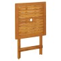 Juego de bistro de 3 piezas polipropileno y madera maciza beige de , Conjuntos de jardín - Ref: Foro24-3281759, Precio: 155,7...
