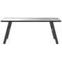 Mesa de jardín acero recubrimiento en polvo negro 90x45x35 cm de , Mesas de jardín - Ref: Foro24-4008106, Precio: 62,18 €, De...