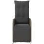 Sillones reclinable jardín y cojines 2 uds ratán sintético gris de , Sillas de jardín - Ref: Foro24-365702, Precio: 304,25 €,...