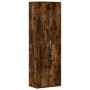 Aparador alto madera de ingeniería roble ahumado 60x35x180 cm de , Taquillas y armarios de almacenamiento - Ref: Foro24-32766...