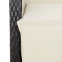 Mesita y sillas con cojines 3 piezas ratán sintético negro de , Conjuntos de jardín - Ref: Foro24-3276863, Precio: 322,47 €, ...