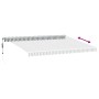 Toldo retráctil automático luz LED antracita blanco 450x300 cm de , Toldos - Ref: Foro24-3215787, Precio: 599,42 €, Descuento: %