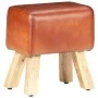 Banco potro gimnasio cuero auténtico madera mango marrón 38 cm by vidaXL, Dining and kitchen benches - Ref: Foro24-320786, Pr...