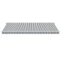 Toldo retráctil manual luz LED antracita y blanco 500x350 cm de , Toldos - Ref: Foro24-3215801, Precio: 478,86 €, Descuento: %