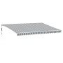 Toldo retráctil automático luz LED antracita blanco 500x350 cm de , Toldos - Ref: Foro24-3215803, Precio: 697,11 €, Descuento: %