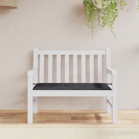 Cojín de banco de jardín tela Oxford negro 100x50x3 cm de , Cojines para sillas y sofás - Ref: Foro24-47617, Precio: 24,28 €,...