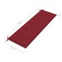 Banco de jardín 3 plazas madera eucalipto gris y cojín 150 cm de , Bancos de jardín - Ref: Foro24-3061059, Precio: 229,14 €, ...