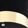 Taburete de terciopelo negro y dorado de , Taburetes y sillas plegables - Ref: Foro24-249839, Precio: 40,15 €, Descuento: %