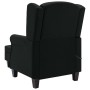 Sillón de masaje con reposapiés tela negro de vidaXL, Sillones de masaje eléctricos - Ref: Foro24-320163, Precio: 275,20 €, D...
