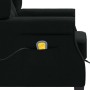 Sillón de masaje con reposapiés tela negro de vidaXL, Sillones de masaje eléctricos - Ref: Foro24-320163, Precio: 275,20 €, D...