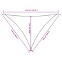 Toldo de vela triangular tela Oxford beige 2,5x2,5x3,5 m de , Sombrillas - Ref: Foro24-135169, Precio: 22,43 €, Descuento: %