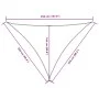 Toldo de vela triangular tela Oxford beige 2,5x2,5x3,5 m de , Sombrillas - Ref: Foro24-135169, Precio: 23,80 €, Descuento: %