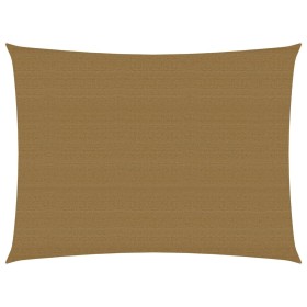 Toldo de vela gris taupe HDPE 160 g/m² 3,5x4,5 m de , Sombrillas - Ref: Foro24-311406, Precio: 40,50 €, Descuento: %