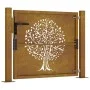 Corten steel garden gate with tree design 105x80 cm by , garden gates - Ref: Foro24-153160, Price: 159,72 €, Discount: %