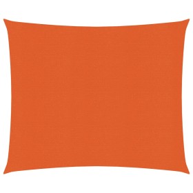 Toldo de vela naranja HDPE 160 g/m² 2,5x2,5 m de , Sombrillas - Ref: Foro24-311658, Precio: 22,01 €, Descuento: %