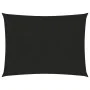 Toldo de vela negro HDPE 160 g/m² 2x3,5 m de , Sombrillas - Ref: Foro24-311723, Precio: 24,20 €, Descuento: %