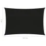 Toldo de vela negro HDPE 160 g/m² 2x3,5 m de , Sombrillas - Ref: Foro24-311723, Precio: 24,20 €, Descuento: %