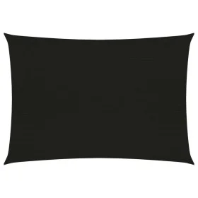 Toldo de vela negro HDPE 160 g/m² 3,5x5 m de , Sombrillas - Ref: Foro24-311737, Precio: 39,17 €, Descuento: %