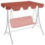 Dosel de repuesto columpio jardín terracota 150/130x105/70 cm de , Cubiertas para carpas y cenadores - Ref: Foro24-312100, Pr...