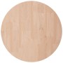 Superficie de mesa redonda madera de roble sin tratar Ø50x4 cm de , Tableros para mesas - Ref: Foro24-342909, Precio: 62,65 €...